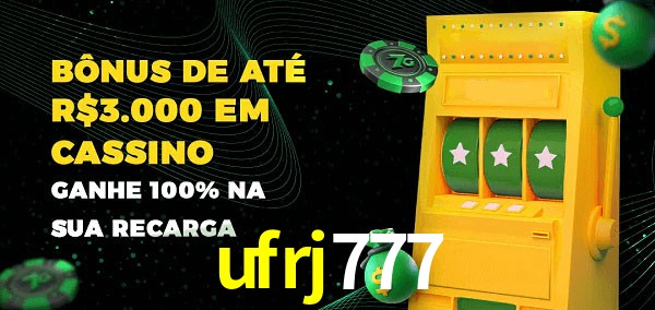 ufrj777 melhor bônus de depósito