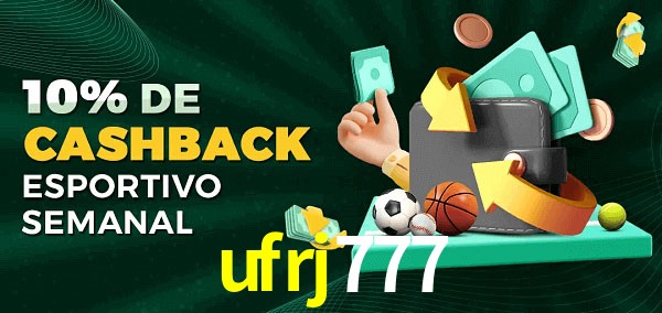10% de bônus de cashback na ufrj777