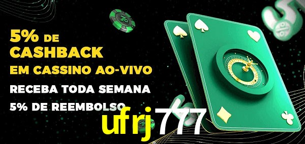 Promoções do cassino ao Vivo ufrj777